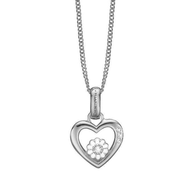 Image of Marguerite Love 925 sterling sølv Christina sølv halskæder smykke fra Christina Collect